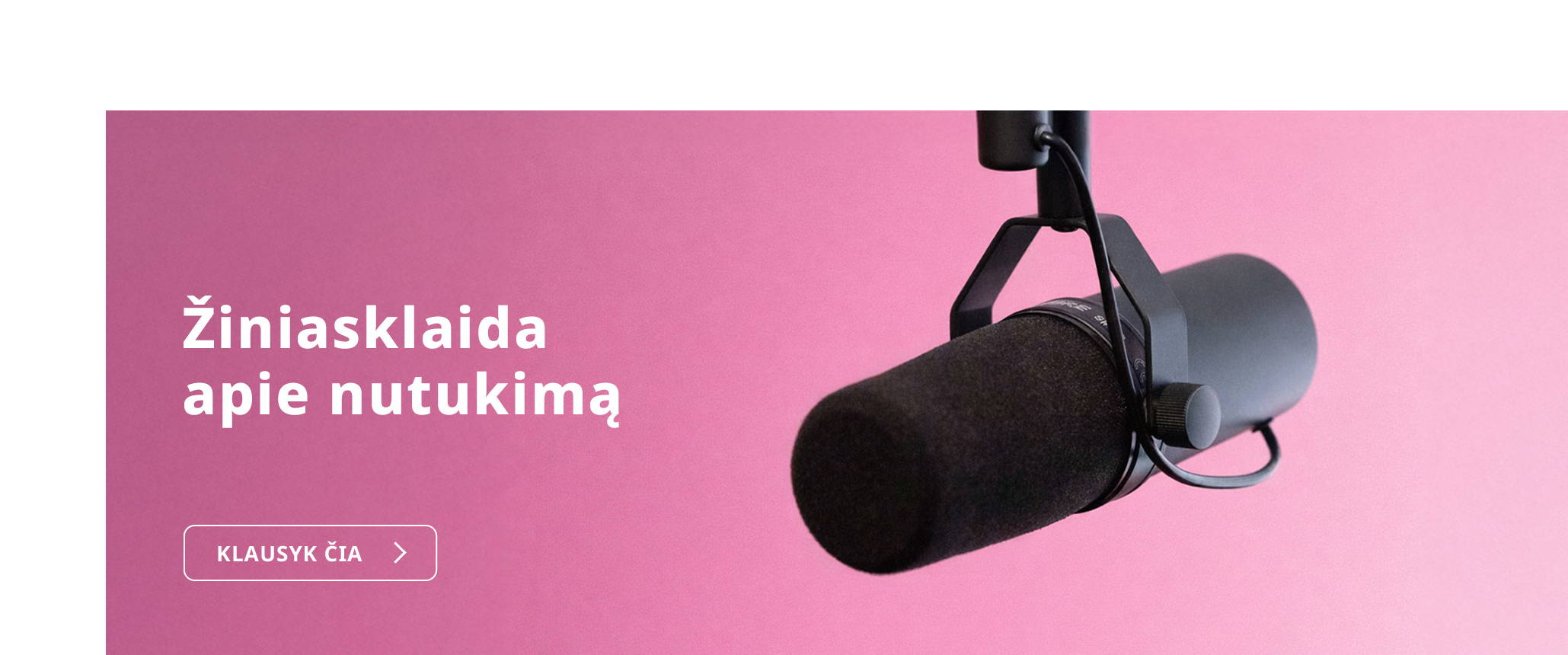 Žiniasklaidos baneris