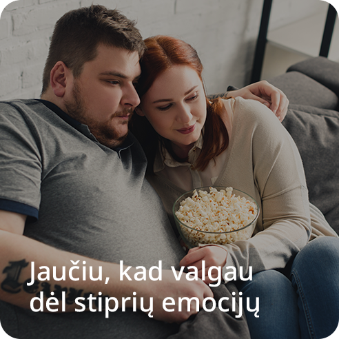 Valgau del stipriu emociju mygtukas