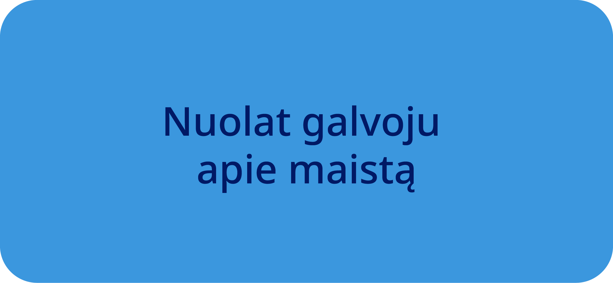 Nuolat galvoju apie maista mygtukas