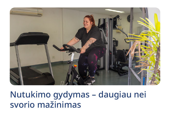 Gydymas – daugiau nei svorio mažinimas
