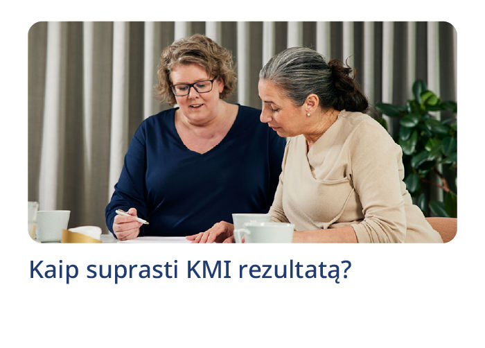 Kaip suprasti KMI rezultatą