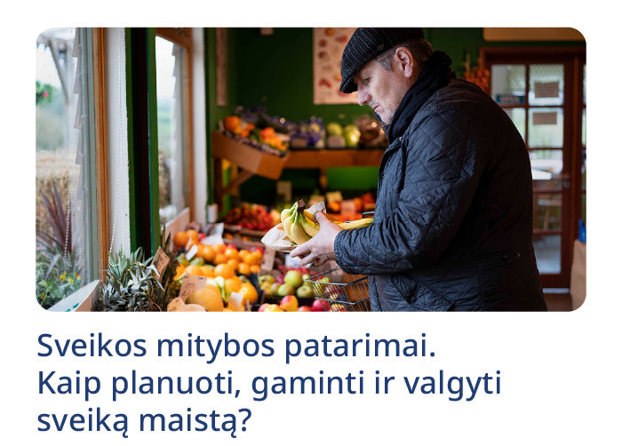 Sveikos mitybos patarimai